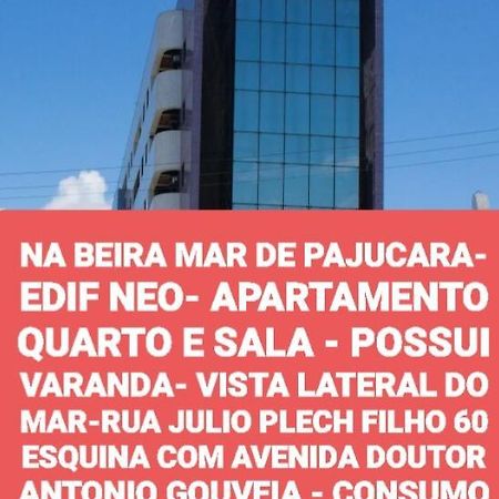 Na Beira Mar De Pajucara- Edif Neo- Apartamento Quarto E Sala- Tem Varanda - Vista Lateral Do Mar- Rua Julio Plech Filho 60 Esquina Com Avenida Doutor Antonio Gouveia - Consumo Eletrico E Pago No Ckeck-Out 1Kwh E 1,35 Reias Maceio  Bagian luar foto